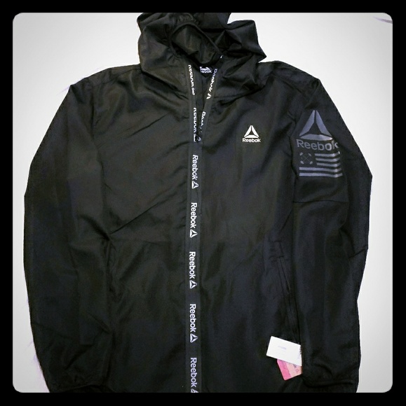 NWT NEW Retail $150 Reebok Outerwear Men/'s Full-Zip Jacket Style SZ 2XL